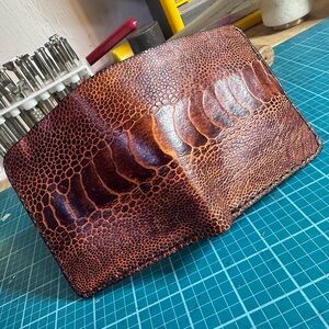Hand made Brown Leather Wallet